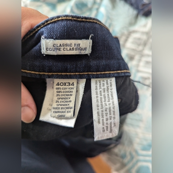 Joseph Abboud men's denims sz 40x34 😁 - Picture 3 of 4